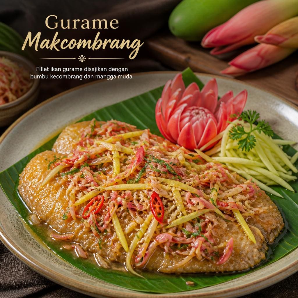 Gurame Makcombrang di RM Bumi Aki